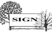 illustration of a ground sign 5